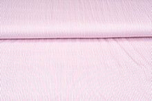 Viscose jersey bedrukt stripes wit-roze