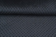 Minky fleece zwart
