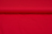 Katoenen Tricot uni rood