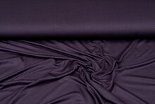 Viscose jersey donkerpaars