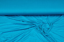 Viscose jersey licht petrol
