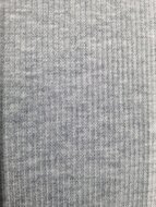 Rib jersey grijs melee