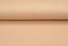 Katoenen mousseline bedrukt Foil Stripes donkerbeige-goud