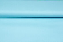 Canvas uni aqua blauw