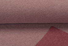 Sweat melee White Yarn pastel rood