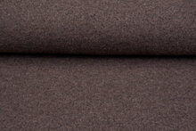 Walkloden donkertaupe melange