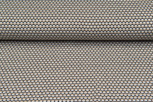 Katoenen Tricot strik retro donkerzand-zwart