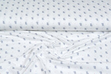 Katoenen Tricot bedrukt mini koala ecru - oudroze