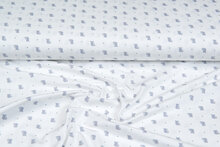 Katoenen Tricot bedrukt mini koala ecru - oudgroen