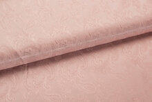 Voeringstof jacquard Paisley VO50 zalmroze