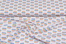 Lizenz Baumwoll Popeline Bedruckt Star Wars rainbow