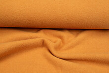 Walkloden donker okergeel