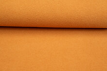 Walkloden donker okergeel