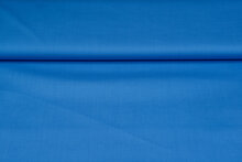 Baumwolle Popeline uni aqua blau