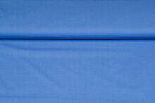 Baumwolle Popeline uni helles metalblau