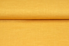 Viskose Leinen heavy ockergelb