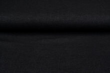 Viskose Leinen heavy schwarz