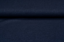 Viskose Leinen heavy dunkelblau