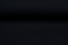 Ottoman Rib jersey zwart