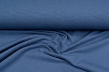 Ottoman Rib jersey metaalblauw