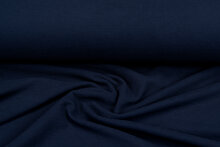 Ottoman Rib jersey donkerblauw