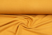Ottoman Rib jersey okergeel