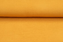 Ottoman Rib jersey okergeel