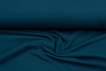 Ottoman Rib jersey donkergroen-petrol