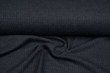 Gebreide wafel big knit antraciet