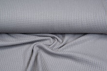 Gebreide wafel big knit grijs