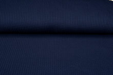 Gebreide wafel big knit donkerblauw