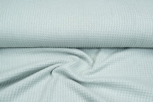 Gebreide wafel big knit mint