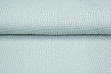 Gebreide wafel big knit mint