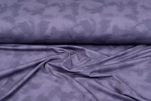 Katoenen Tricot digitaal bedrukt melange paars