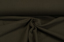 Wafel jersey uni legergroen