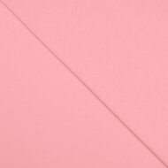 Katoenen tricot lichtroze