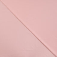 Katoenen tricot licht zalm