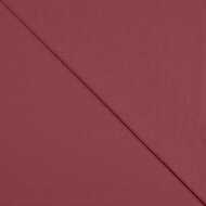 Katoenen tricot donker oudroze