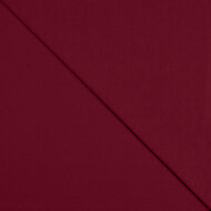 Katoenen tricot bordeaux