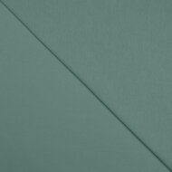Katoenen tricot dunkelmint