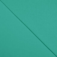 Katoenen tricot licht emerald
