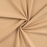 Katoenen tricot beige