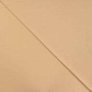 Katoenen tricot beige