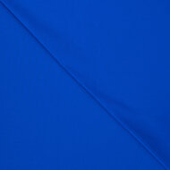 Katoenen tricot bright royal