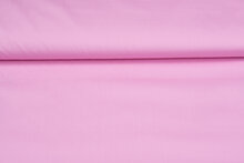 Baumwolle Popeline uni rosa 1