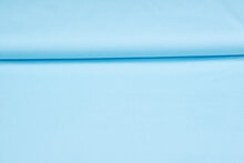 Katoen Poplin uni aqua