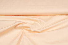 Katoen Poplin uni beige-geel
