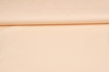 Katoen Poplin uni beige-geel