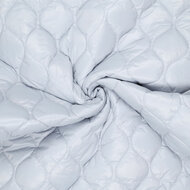 Gesteppter Snow Matelass&eacute; hellblau