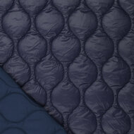 Gesteppter Snow Matelass&eacute; dunkelblau